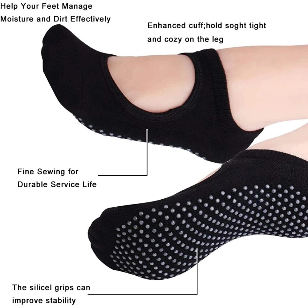 High Quality Women Yoga Socks  - огляд і ціна Grip Sock Yoga
