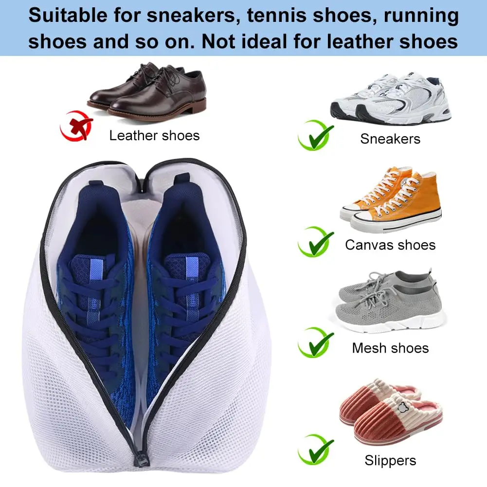 Mesh Shoe Washing Bags with Zi - огляд і ціна Sock Organizer Tray